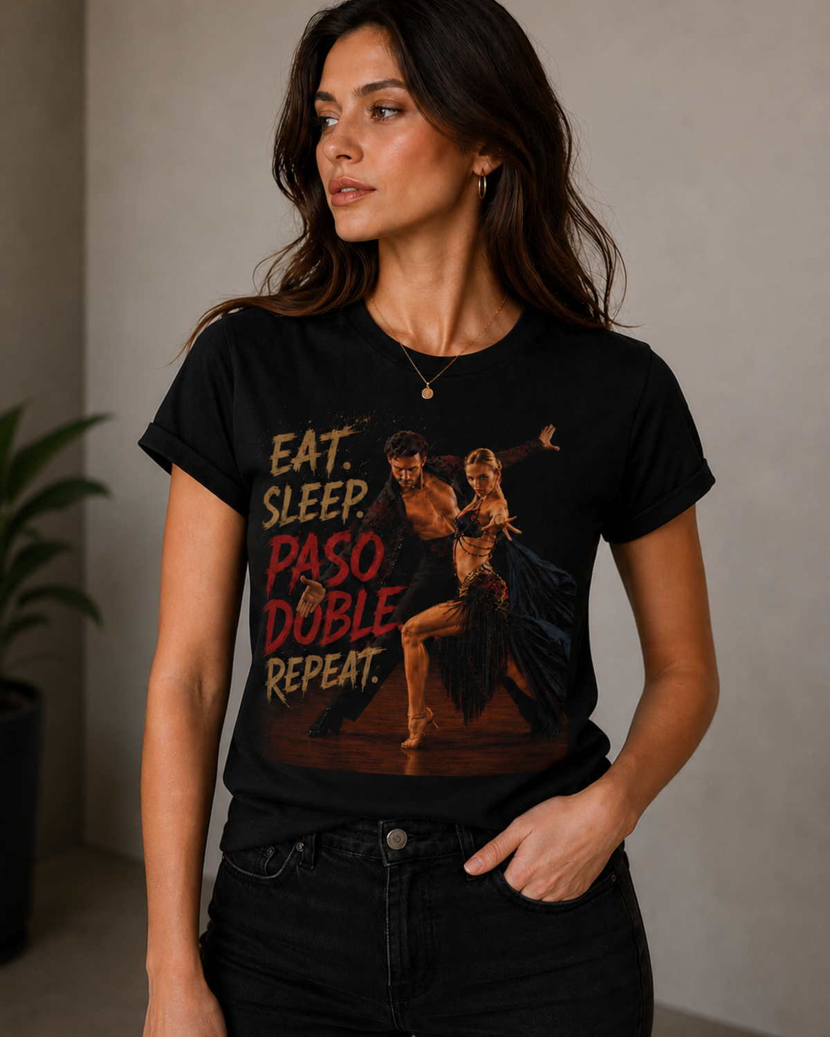 Eat. Sleep. Paso Doble. Repeat - Premium Tee
