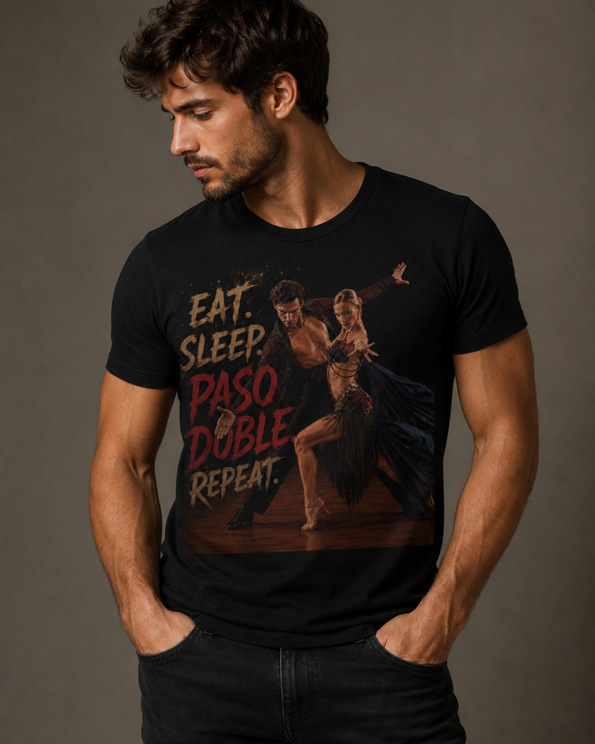 Eat. Sleep. Paso Doble. Repeat - Premium Tee