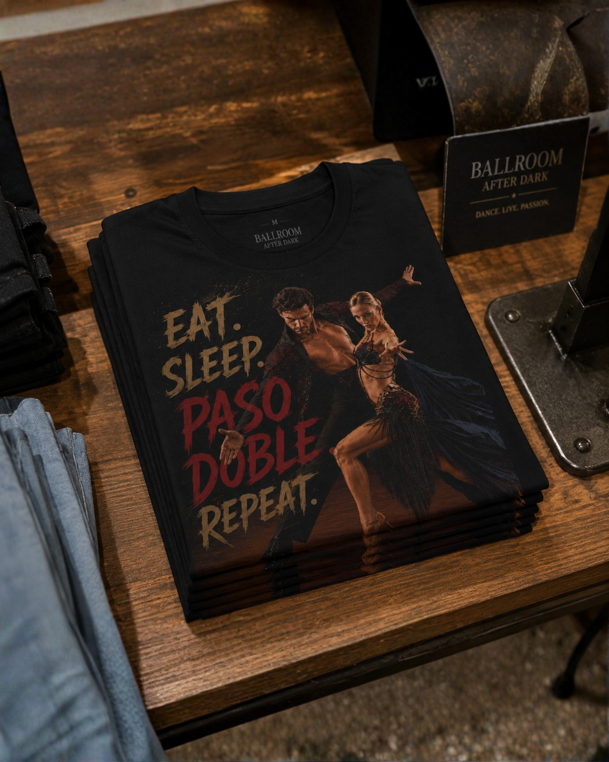 Eat. Sleep. Paso Doble. Repeat - Premium Tee