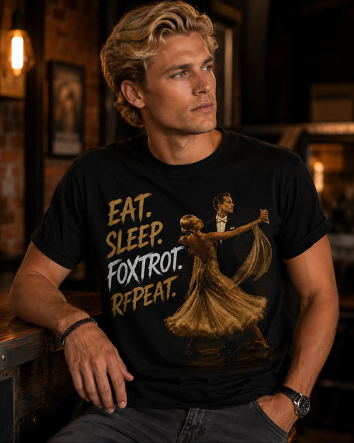 Eat. Sleep. Foxtrot. Repeat - Premium Tee