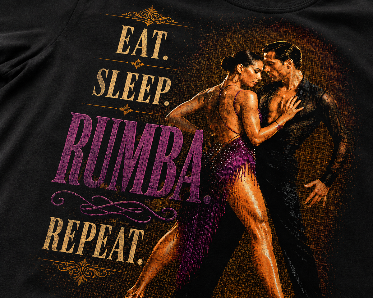 Eat. Sleep. Rumba. Repeat - Premium Tee