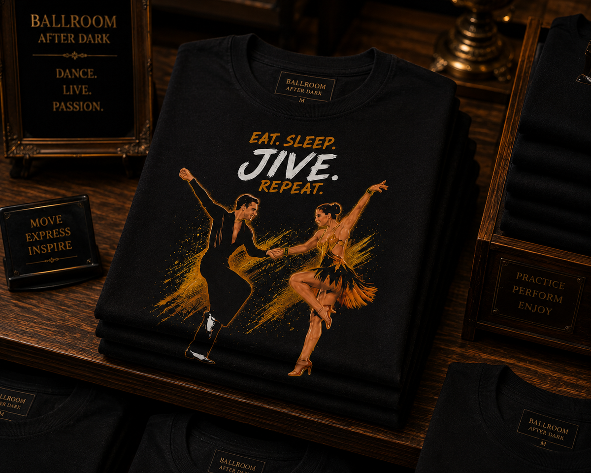 Eat. Sleep. Jive. Repeat - Premium Tee