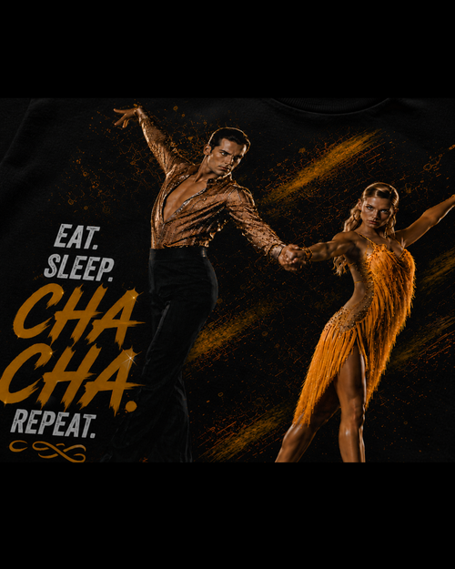 Eat. Sleep. Cha Cha. Repeat - Premium Tee